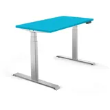 Schaff Elektrisch Höhenverstellbarer Schreibtisch REC | 120x60 cm | Blau