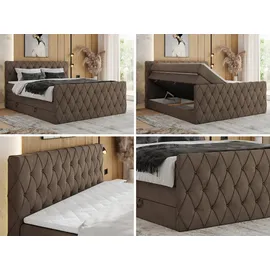 MKS Miren King Duo 140 x 200 cm H4 Braun