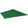 MCW Ersatzbezug Sonnenschirm 5 x 5 m Polyester Dunkelgrün