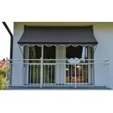 Angerer Klemmmarkise Exklusiv 350 cm dunkelbraun