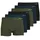 JACK & JONES JACBASIC BAMBOO TRUNKS Schwarz/Blau/Grün XL 6er Pack