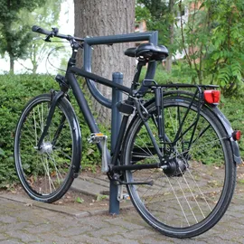 Trutzholm Fahrradständer Fahrradanlehnbügel 118 x 56 cm Stahl Ø 60 mm