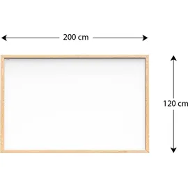 ALLboards Whiteboard 200 x 120 cm Weiß