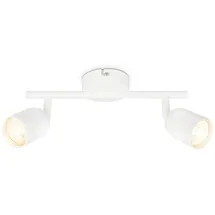 Brilo Briloner 1xGU10 schwenkbar 27,5 cm weiß
