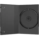 MediaRange 50 DVD CD Hüllen Single black