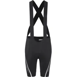 castelli VELOCISSIMA 3 Bibtights Damen in black-silver, Größe XL - schwarz