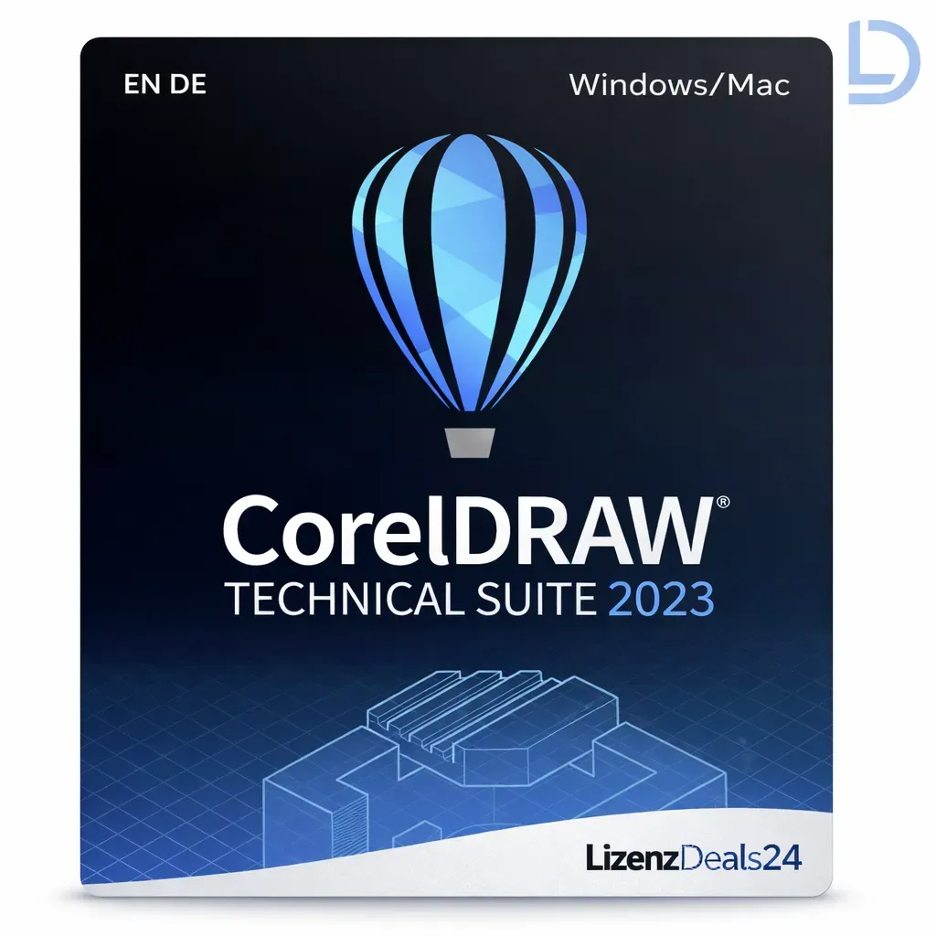 CorelDRAW Technical Suite 2023 | Windows | Technische Illustration & CAD-Visualisierung