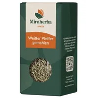 Miraherba - Bio Pfeffer weiß gemahlen 50 g