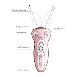 Daling Defeatherer Körper & Gesichtshaar Entferner