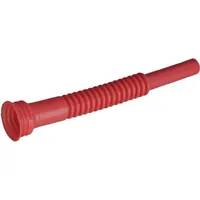 Hünersdorff Auslaufrohr flexibel rot 275 mm