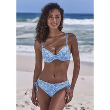 VENICE BEACH Damen Bügel-Bikini-Top blau 40 D