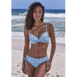 VENICE BEACH Damen Bügel-Bikini-Top blau 40 D