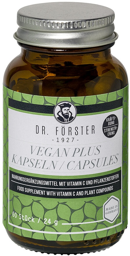 Dr. Förster Vegan Plus Kapseln Vitamine