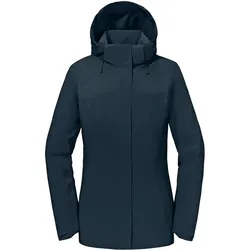 Damen Regenjacke "WETTER-FEST" Zipin - XS - dunkelblau