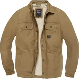 Vintage Industries Dean Sherpa Jacke, braun, 3XL