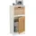 Relaxdays Beistellschrank 83 x 40 x 30 cm Weiß