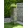 Garden Pleasure Pflanzsäule Baum 25 x 25 x 100 cm silber