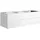 Neoro Waschbeckenunterschrank n50 2 Auszüge 140 x 47 cm Weiß
