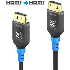 PureLink AOC HDMI Kabel 8K 12,5 m Blau/Schwarz