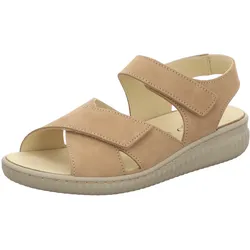 Longo Damen Sandale bequem  in sand