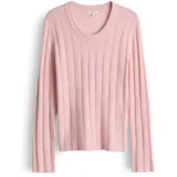 Opus Rippstrickpullover Coral Blush 44