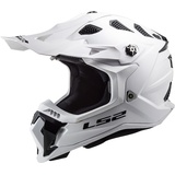 LS2 MX700 Subverter Evo Motocross-Helm, Weiß, XS