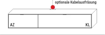 Wöstmann WM 2470 Hängeelement 11173