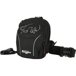 Furygan COLT EVO 2 Motorrad-BEINTASCHE Taschen Adventure,Radical,Touring,Urbain, Schwarz/Weiß, Einheitsgröße EU