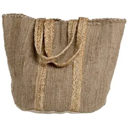 Chic Antique Strandtasche aus recyceltem Garn, natur