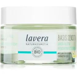 Lavera Basis Sensitiv Q10 Feuchtigkeitscreme gegen Falten 50 ml