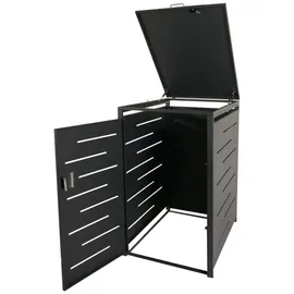 MCW Mülltonnenverkleidung E83 116 x 98 cm anthrazit