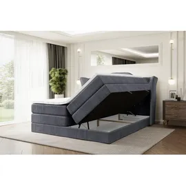 altdecor VILA KING 160 x 200 cm H3/H4 Dunkelgrau
