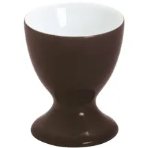 Kahla 207401A72605X Pronto Colore Eierbecher mit Fuß chocolate brown