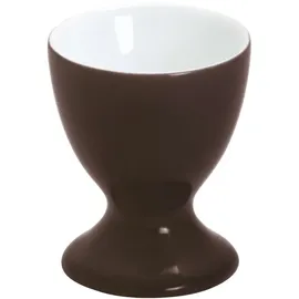 Kahla 207401A72605X Pronto Colore Eierbecher mit Fuß chocolate brown