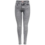 ONLY Skinny-fit-Jeans ONLBLUSH LIFE MID SK TAI918 NOOS grau