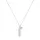 Elli Halskette Feder Boho Kristall 925 Sterling Silber