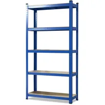 Karat Schwerlastregal - Blau - für Keller & Werkstatt - Traglast Bis 1250 kg 220 x 90 x 60 cm