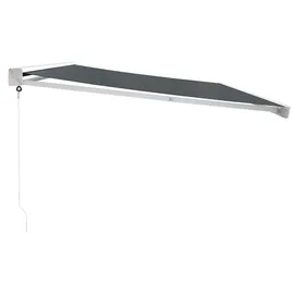 vidaXL Einziehbar Markise 500 x 300 cm anthrazit 3154540