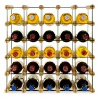 Proregal Weinregal 52,5 x 52,5 x 24,5 cm Natur
