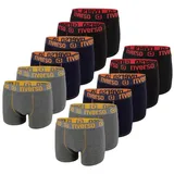 Riverso RIVOle Boxershorts Blau L 12er Pack