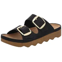 Rohde Foggia-D Damen, Frauen, Pantoletten, Slipper,Slides,Sandalen,Sommerschuhe,Freizeitschuhe,Sommerschuhe,sommerclogs,SCHWARZ,37 EU - 37