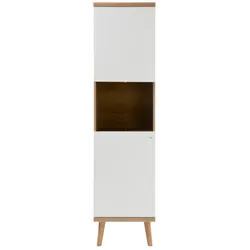 Vitrine Merle - Skandinavisches Design - Eiche Riviera