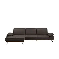 meinSofa Ecksofa  Fiona , braun , Maße (cm): B: 322 H: 89 T: 187.0