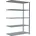 Anbauregal Stahl 2000 x 1300 x 600 silberfarben