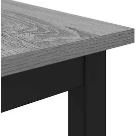 vidaXL Esstisch 80 x 80 x 75 cm grau