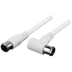 Televes FQ-FQW300, 3 m, F, F, Weiß