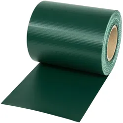 tectake® Sichtschutzstreifen, für Einzelstab- und Doppelstabmatten-Zäune, blickdicht und extrem reißfest, leichte Montage, inklusive Befestigungsclips