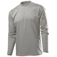 Stedman Classic Long Sleeve Men Dunkelgrau Baumwolle X-Large Herren
