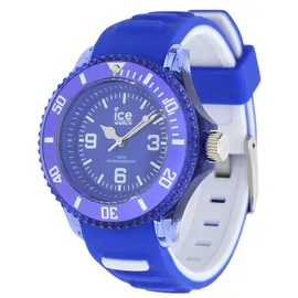 ICE-Watch ICE aqua Amparo Small Uhr Damenuhr Kautschuk blau - Blau/Blau