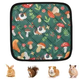 Generisch Hasenstall Einlage - Waschbare Hamsterkäfig Unterlage - Wiederverwendbare Unterlage Als Haustierbett Schlafplatz Für Innen Außen Wohnung Garten Alltag Spielbereich